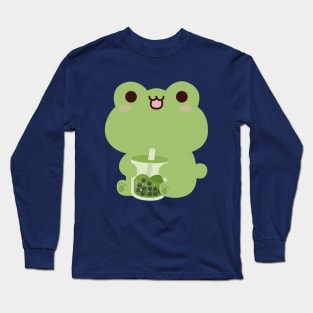 Frog Boba Long Sleeve T-Shirt